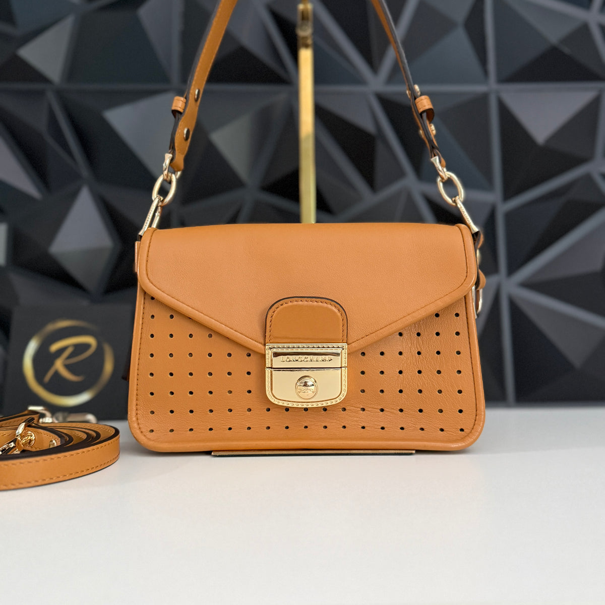 Longchamp Leather Mademoiselle 2-way Bag