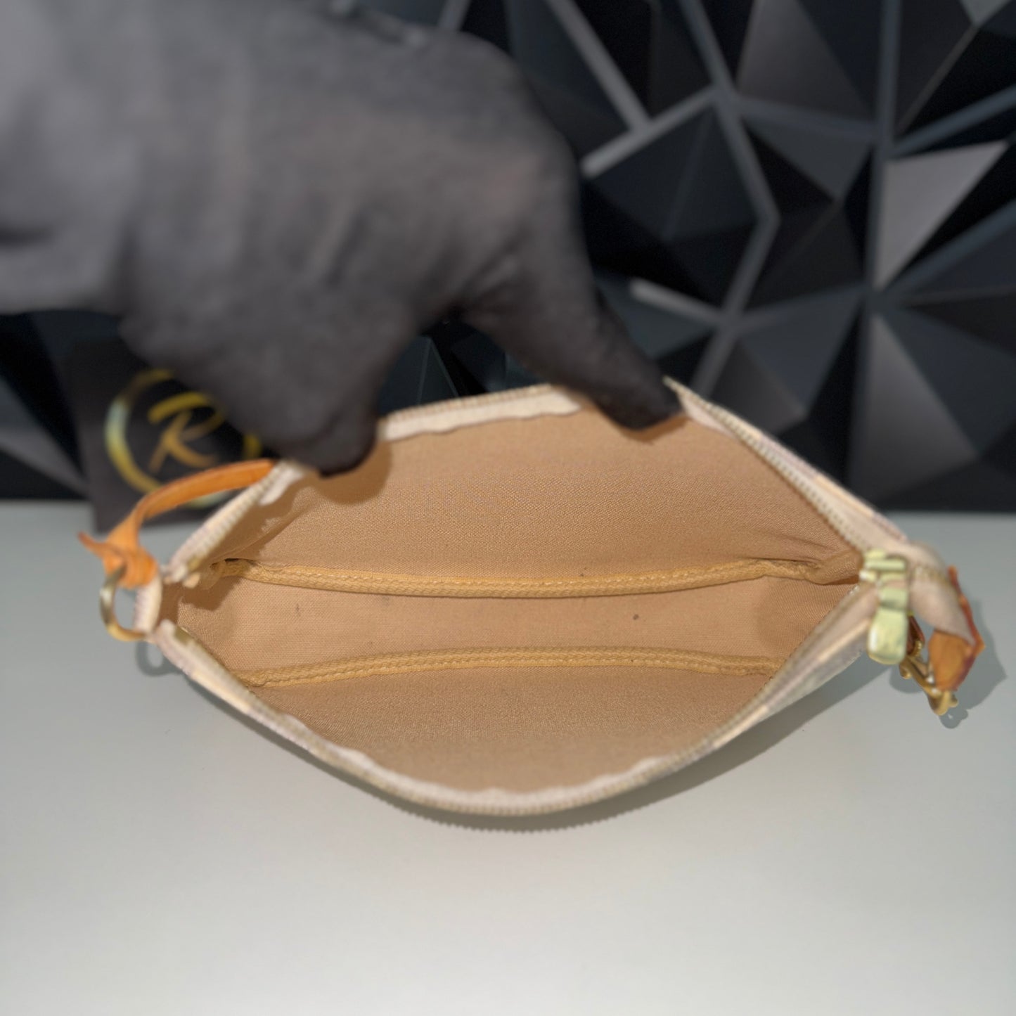Louis Vuitton Pochette Accessoires, Damier Azur