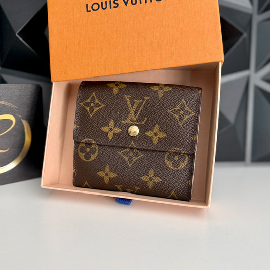 Limited Edition Louis Vuitton Fleuri Collection Elise Compact Wallet