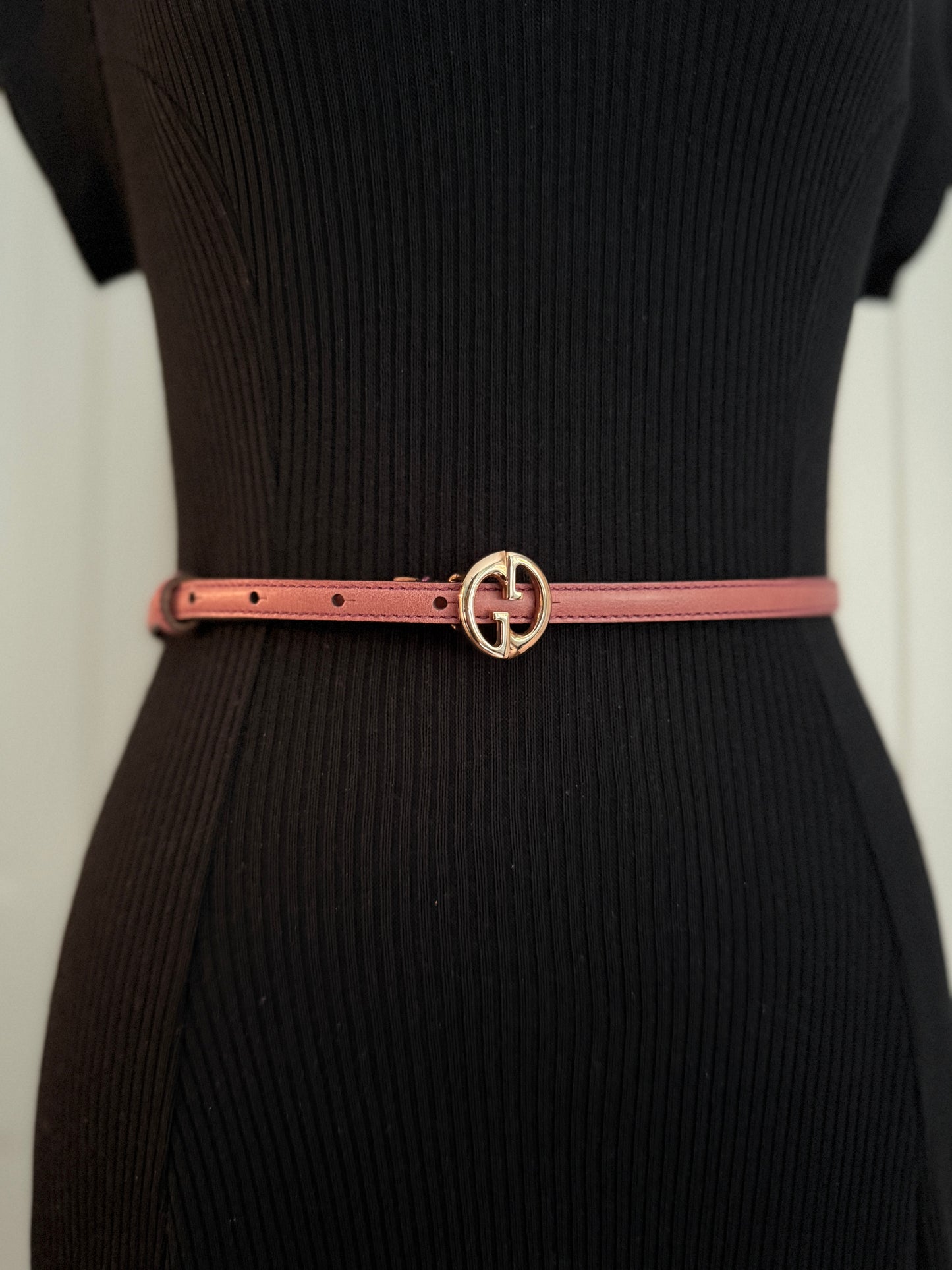 Gucci Slim Dress Belt