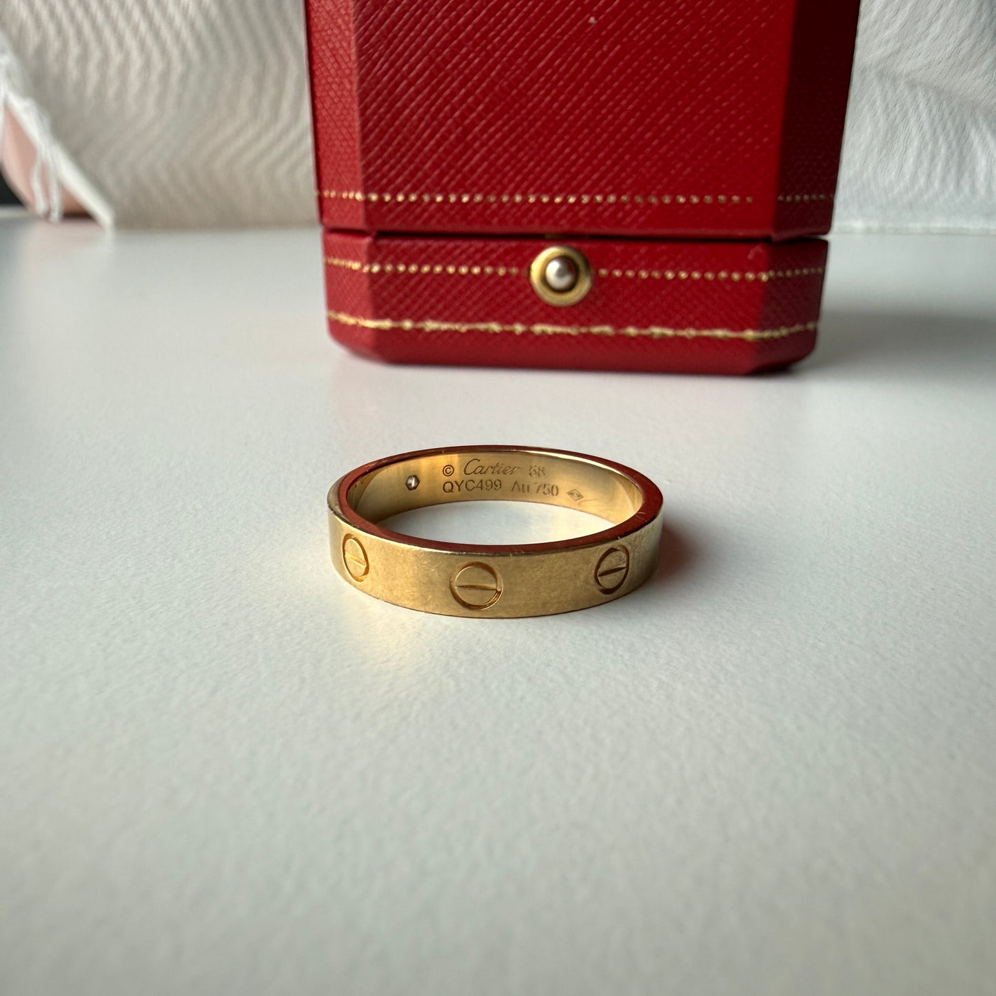 Cartier LOVE Ring, Small model, 1P Diamond