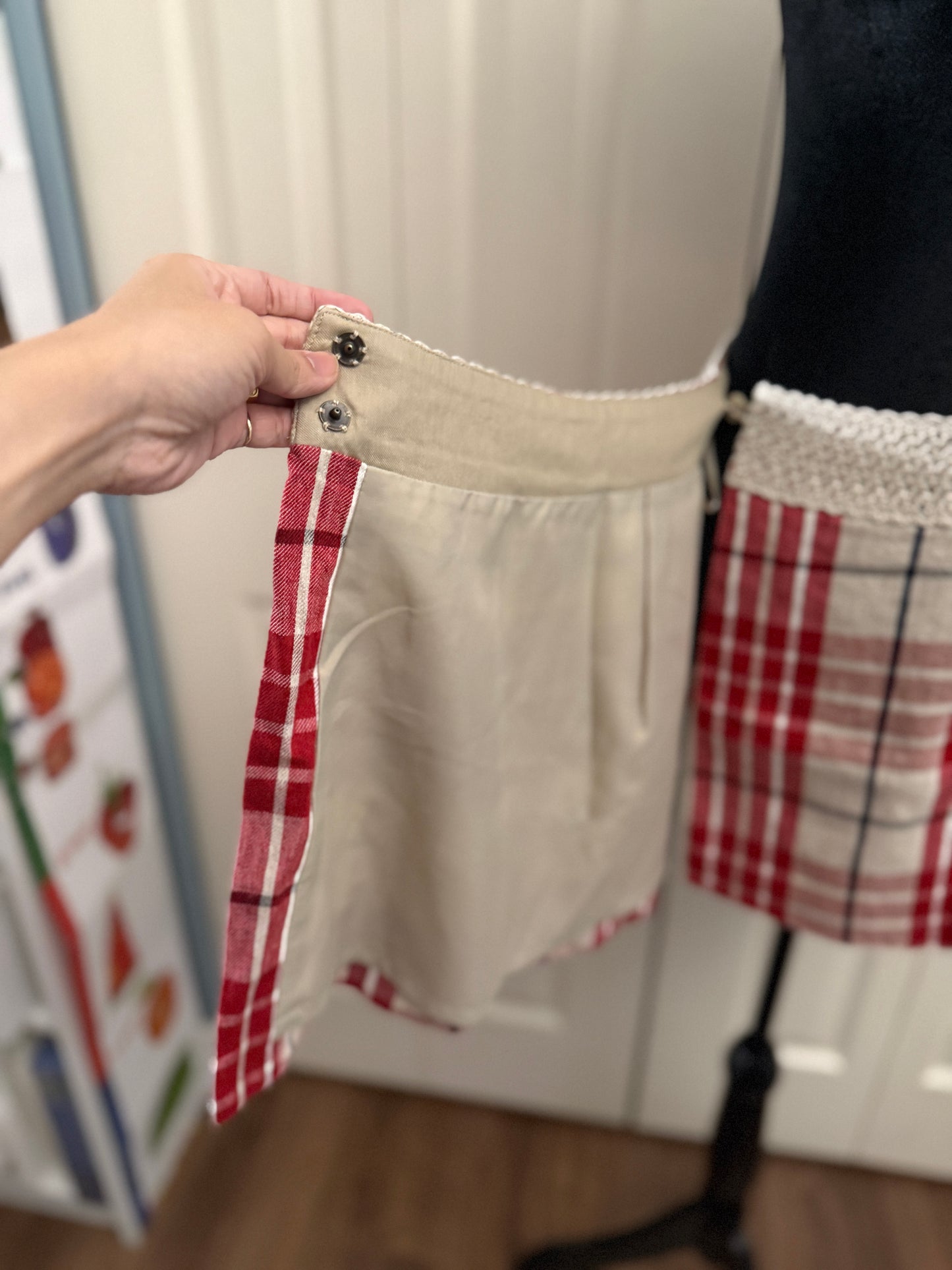 Burberry Blue Label Plaid Skirt