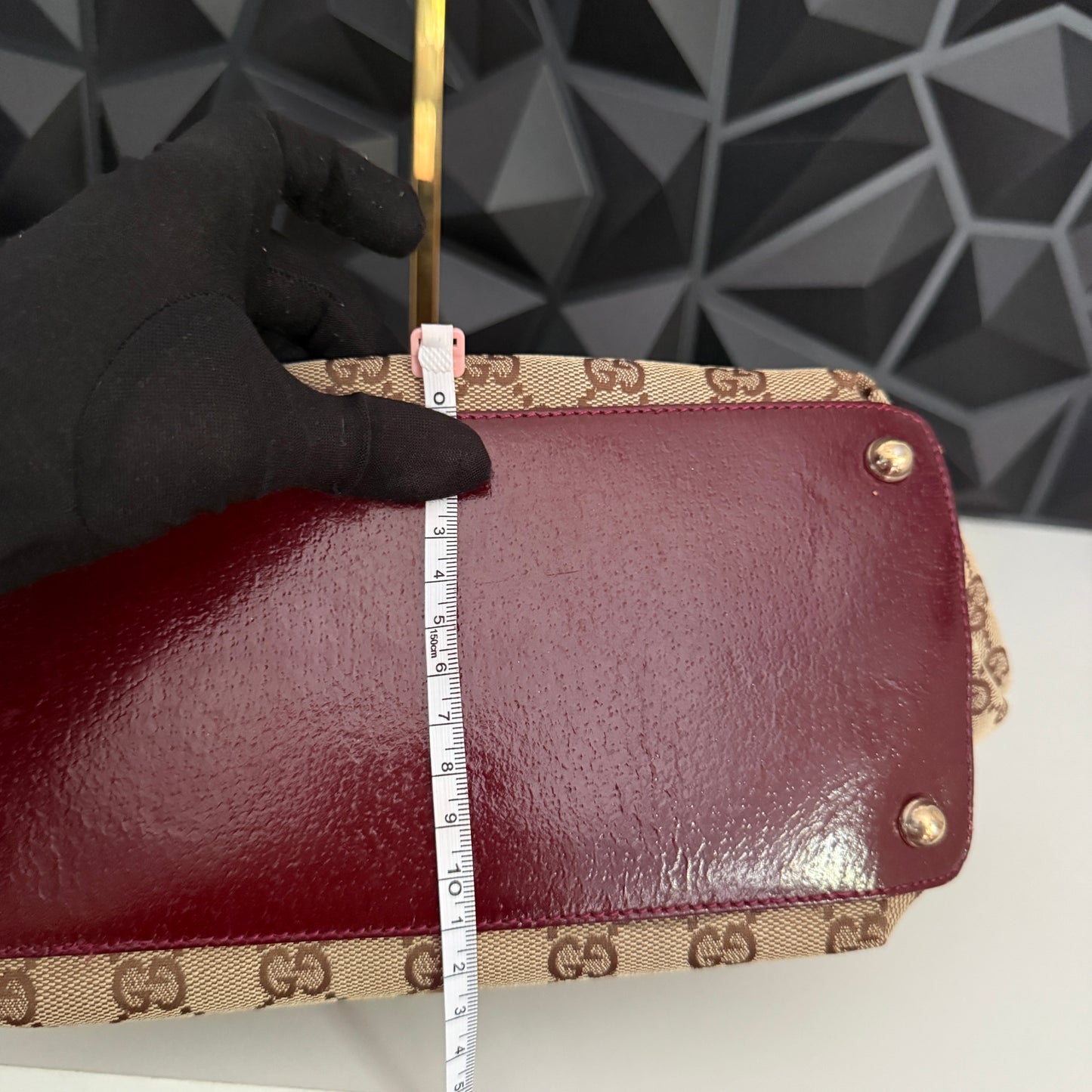 Gucci Canvas Eclipse Tote Bag