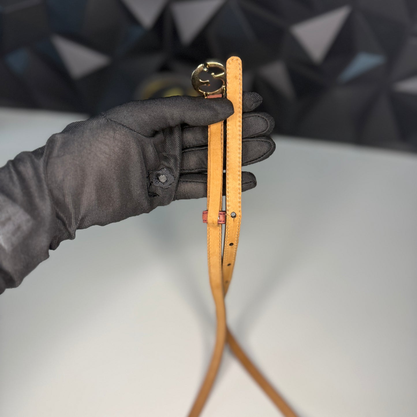 Gucci Slim Dress Belt