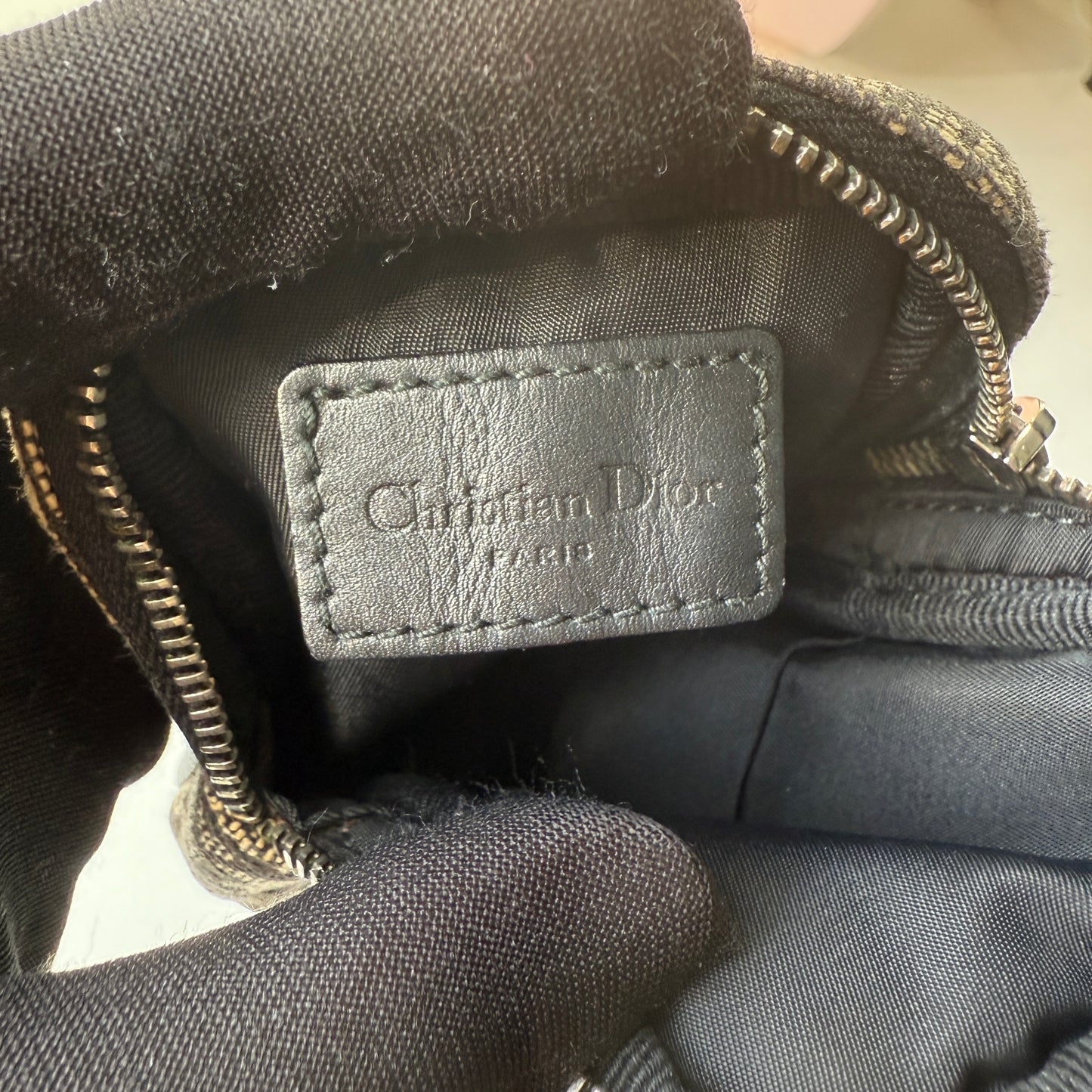 Vintage Dior Trotter Pouch