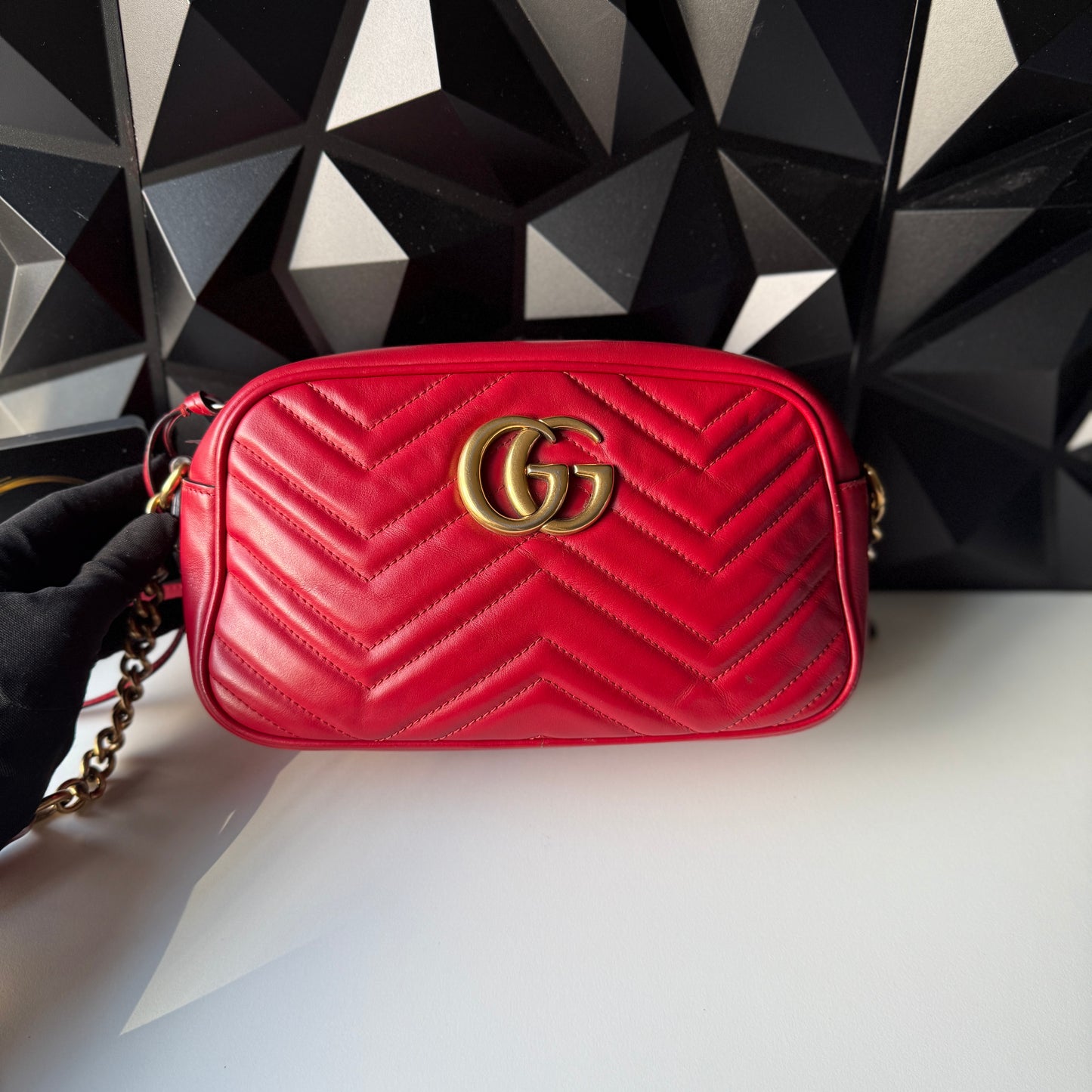Gucci Marmont Small Matelassé shoulder / crossbody bag