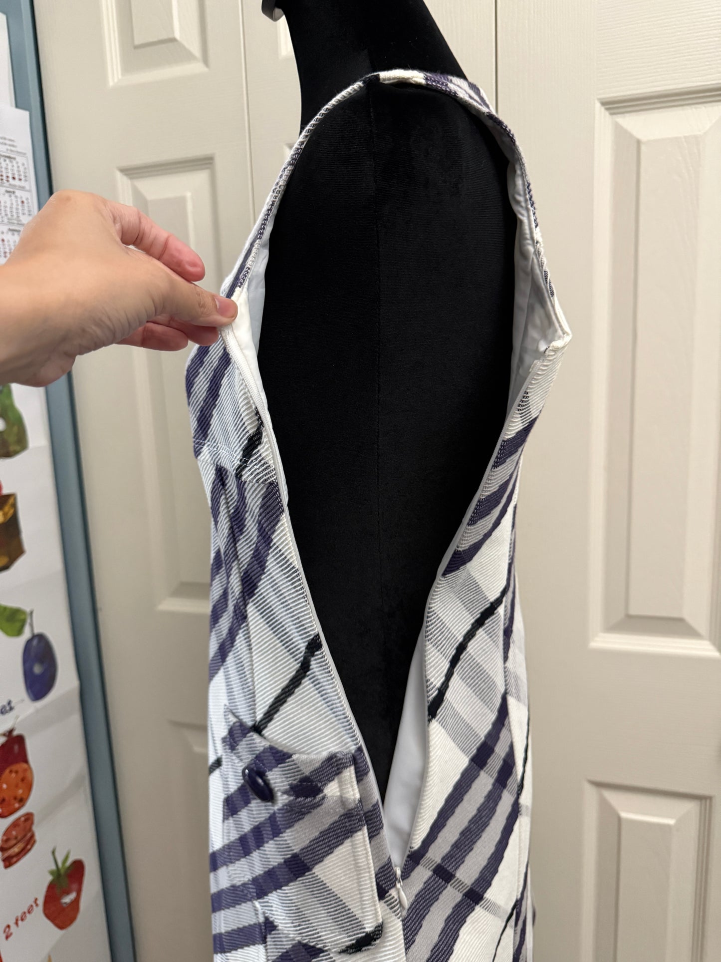 Burberry Blue Label Plaid Dress