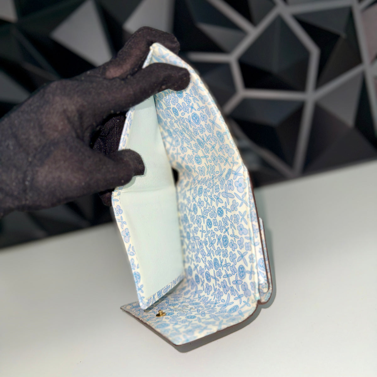Limited Edition Louis Vuitton Fleuri Collection Elise Compact Wallet