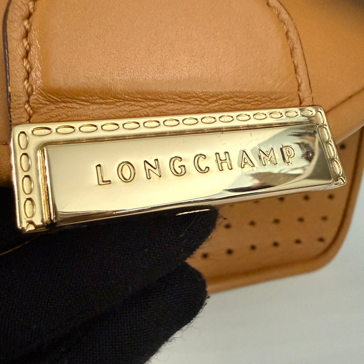 Longchamp Leather Mademoiselle 2-way Bag