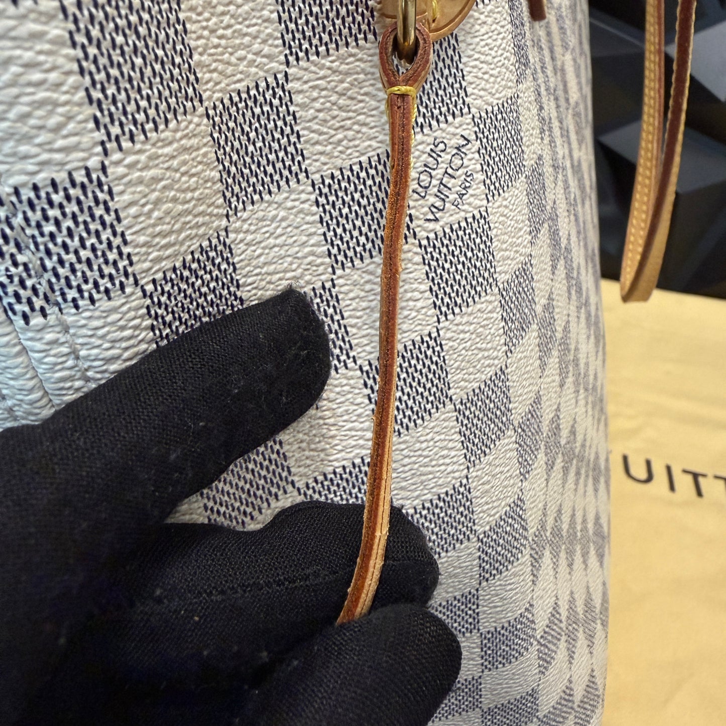 Louis Vuitton Neverfull MM Damier Azur