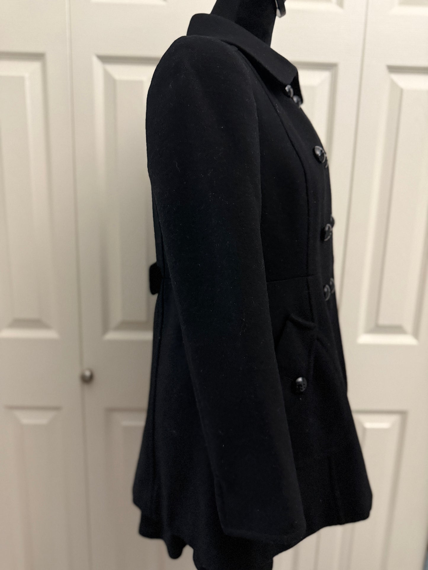 Burberry Blue Label Wool Trench Coat