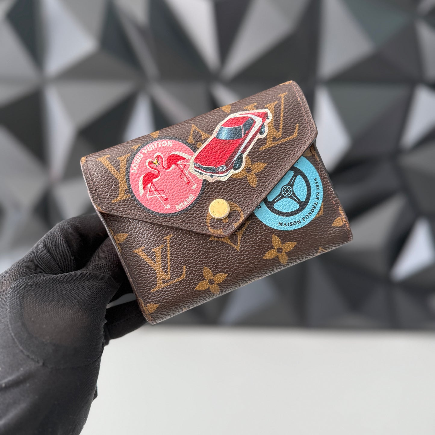 Louis Vuitton World Tour Victorine Wallet, limited edition