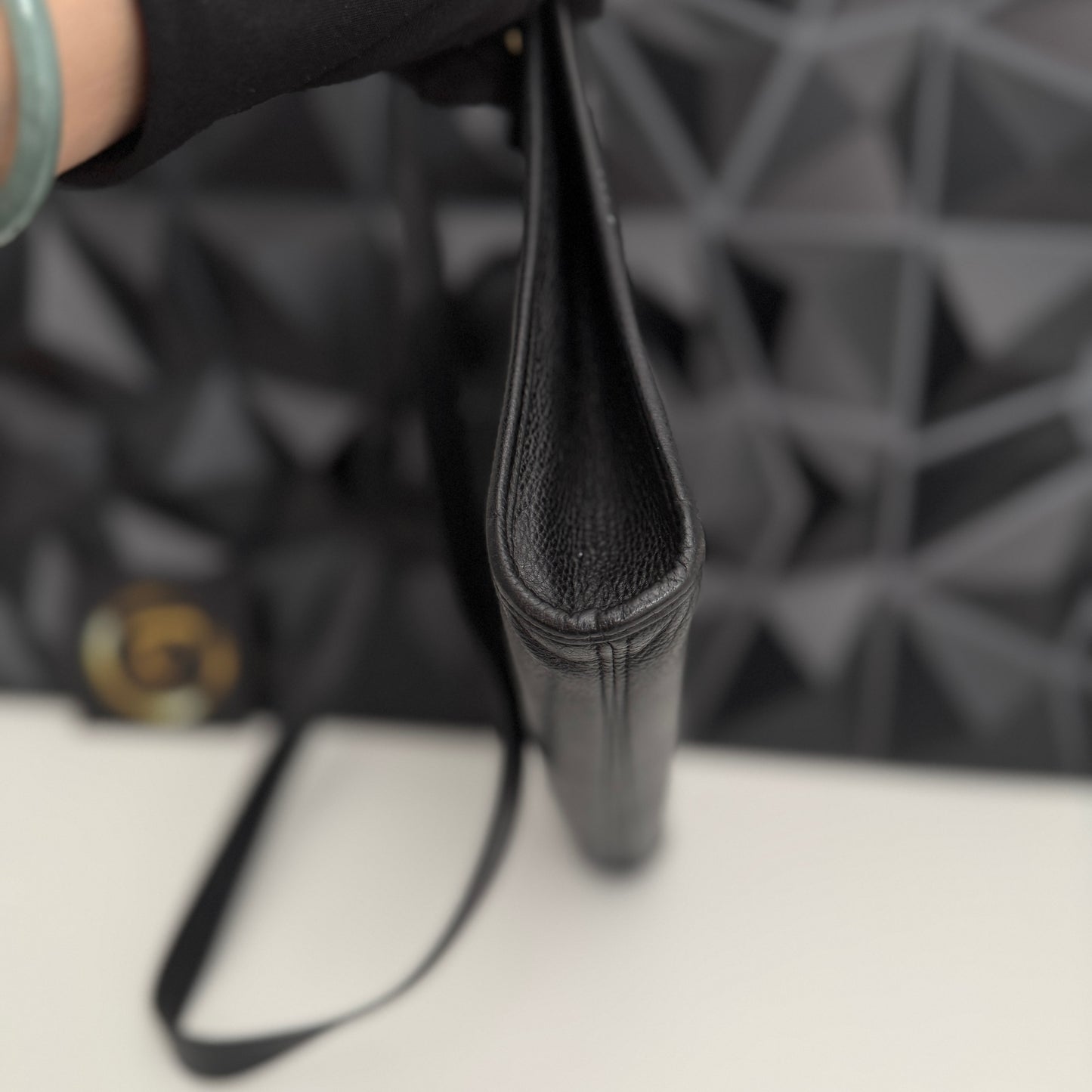 YSL Leather Shoulder Bag