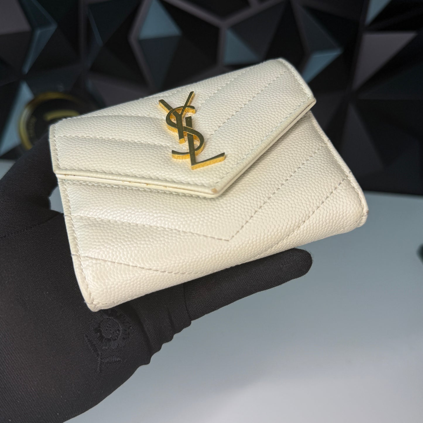 YSL multi-folded wallet