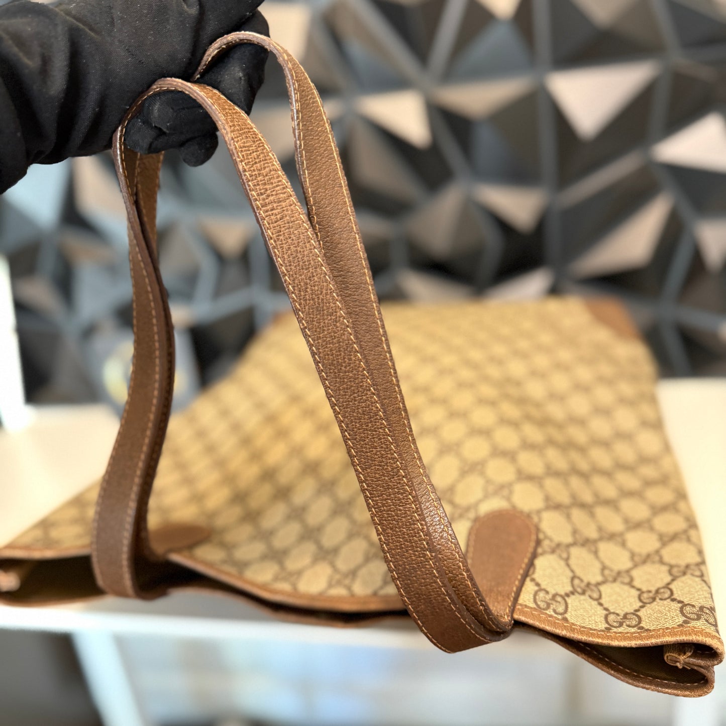 Gucci Sherry Line Tote Bag