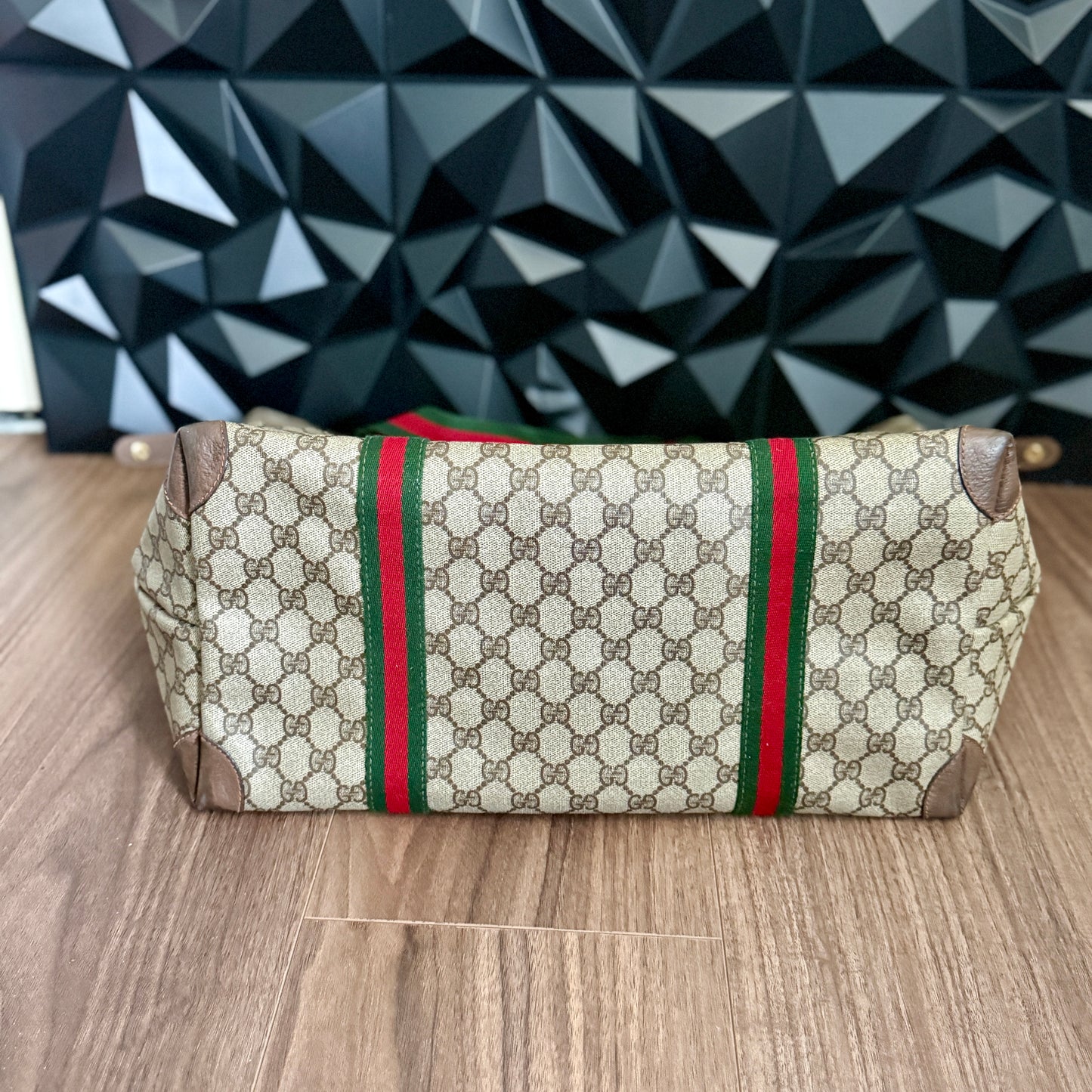Gucci XL Sherry Line Tote Bag