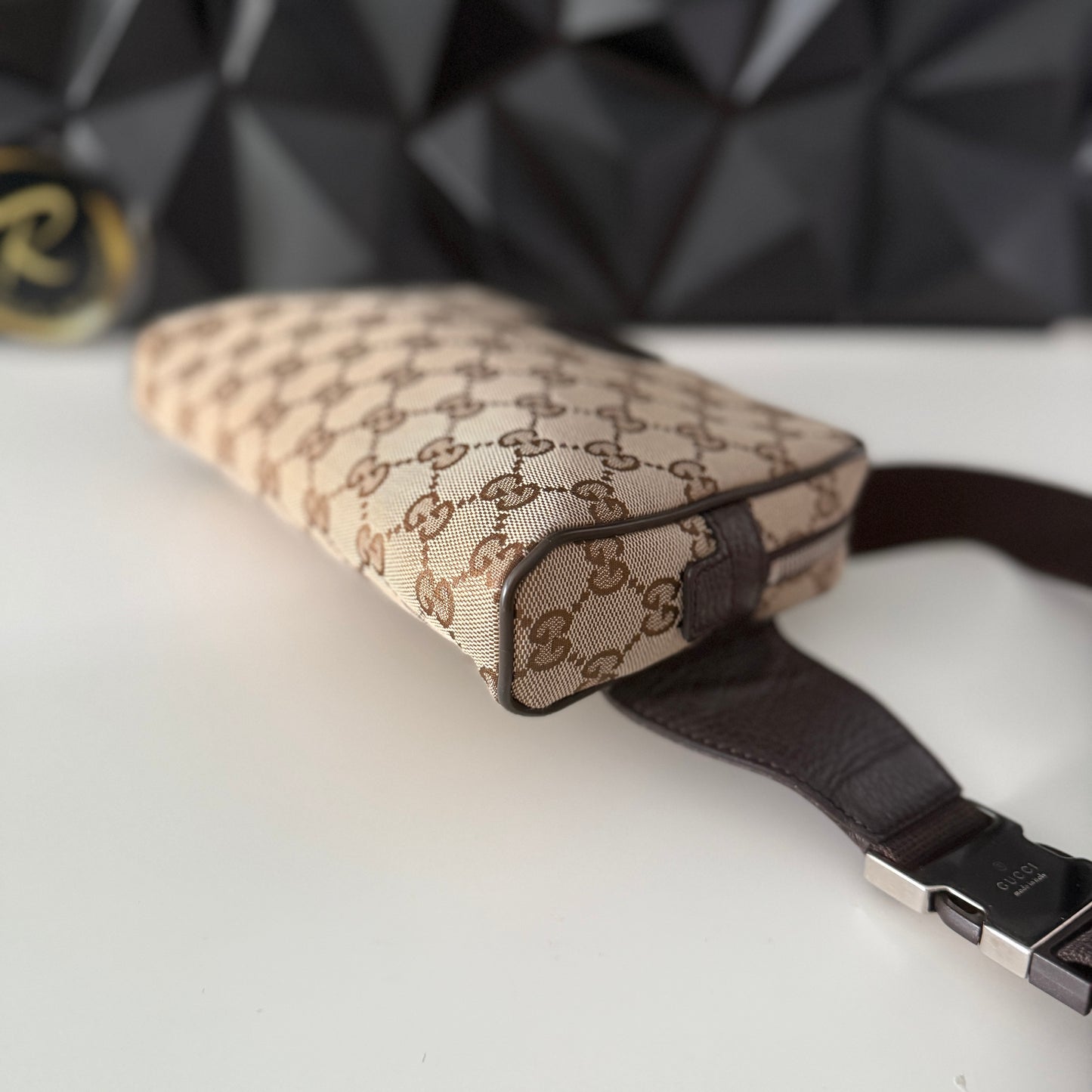 Gucci Canvas Belt Bag / Bumbag