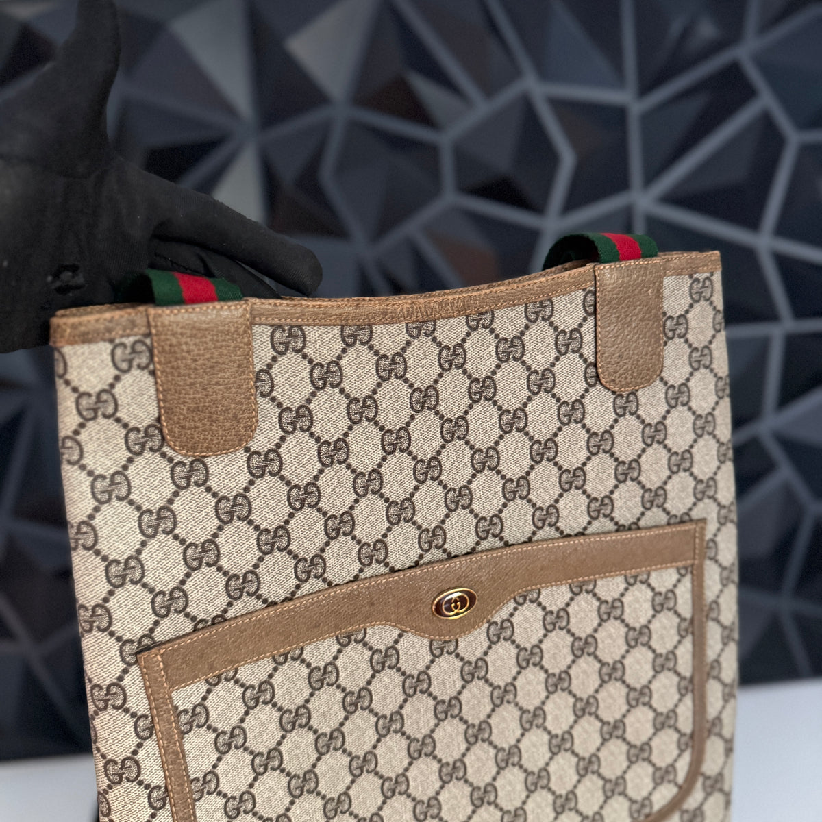 Gucci Sherry Line Tote Bag