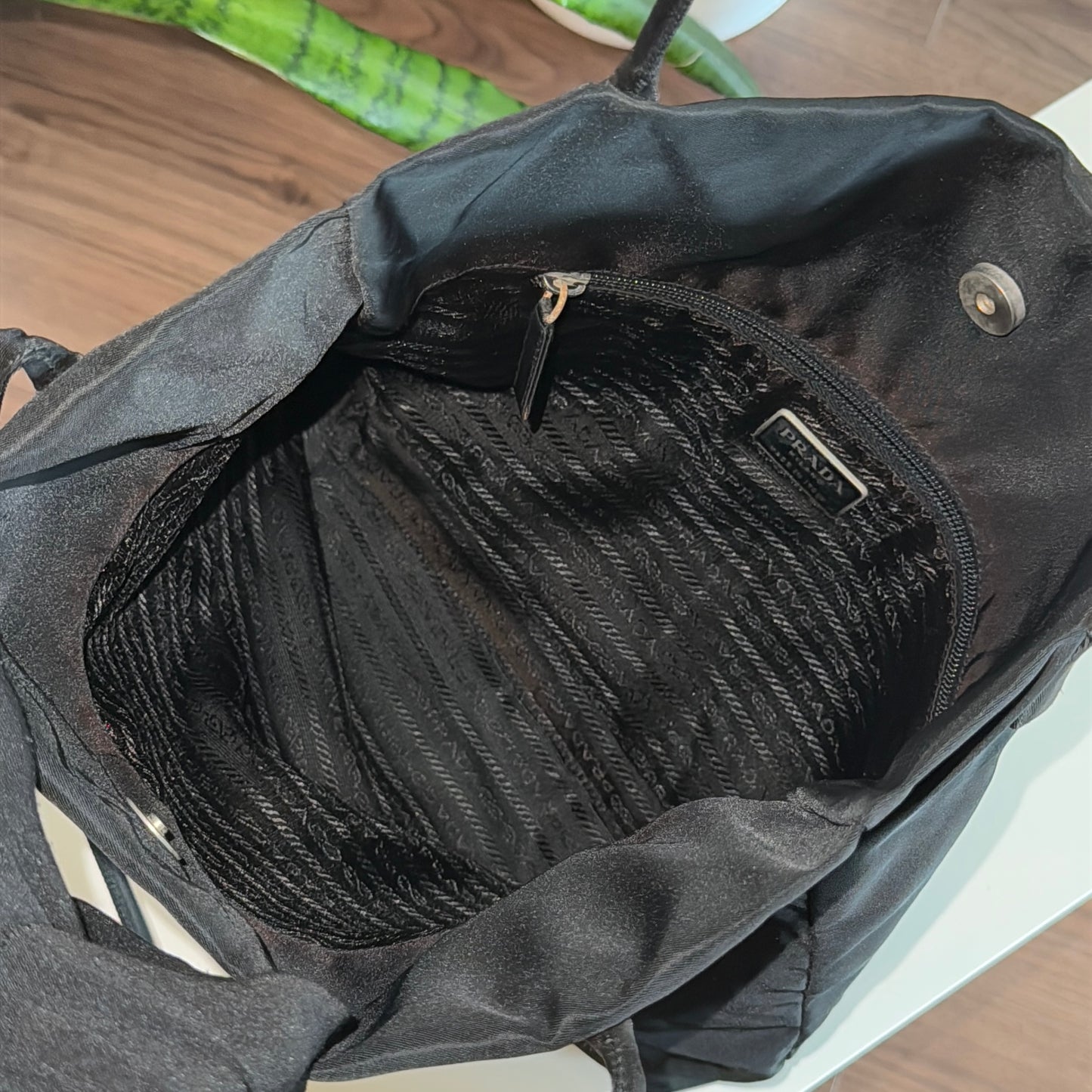 Prada Nylon Tote Bag
