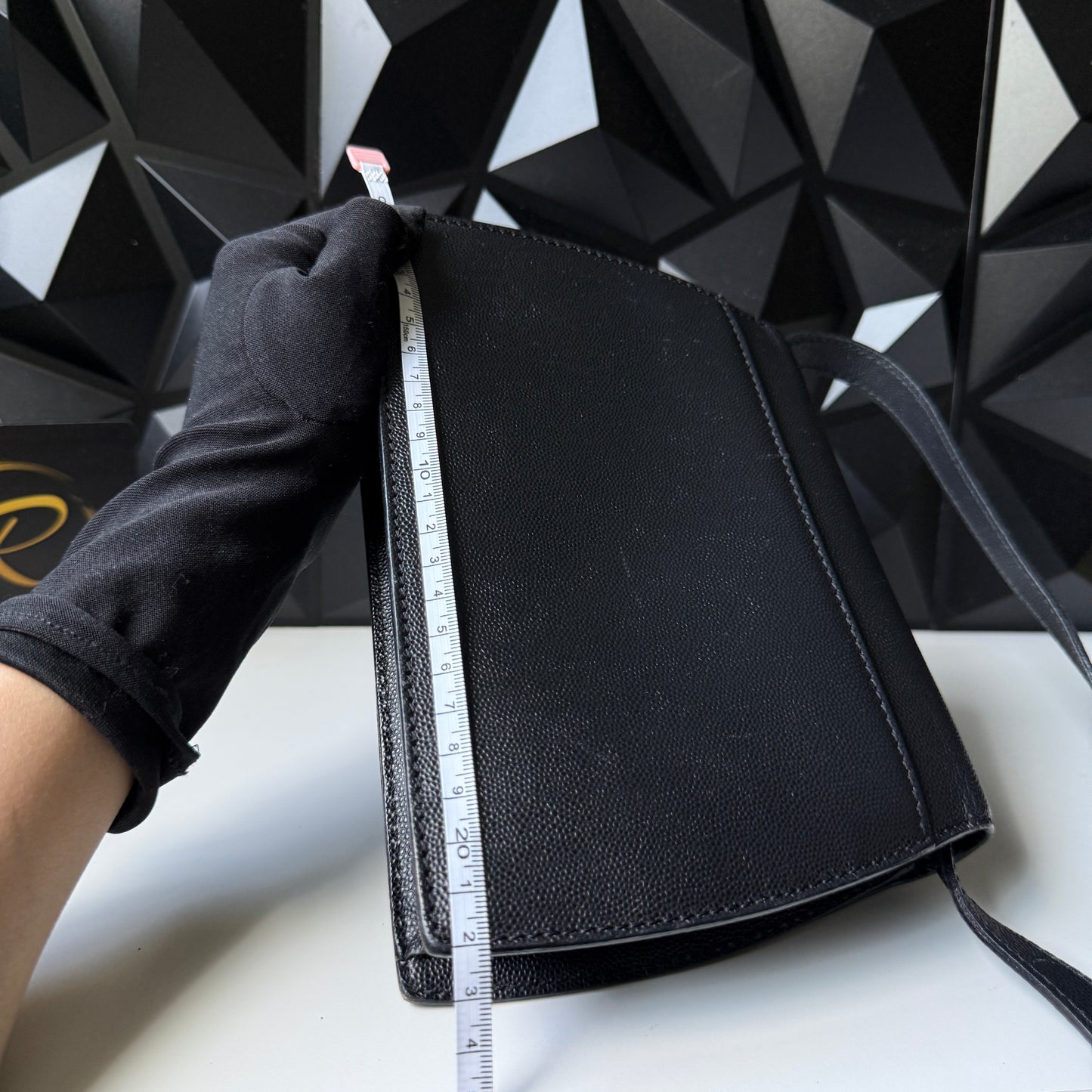 Vintage Celine Black Leather Bag