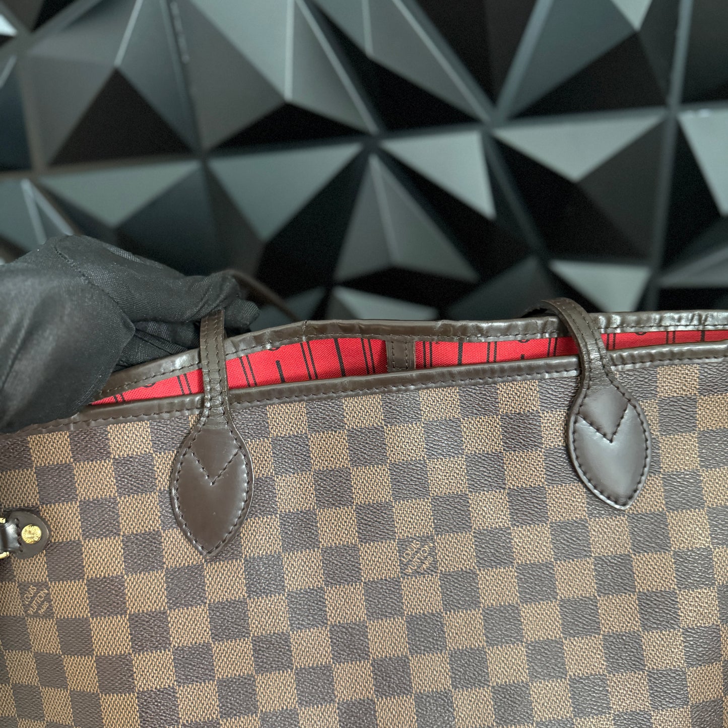 Louis Vuitton Neverfull MM, Damier Ebene