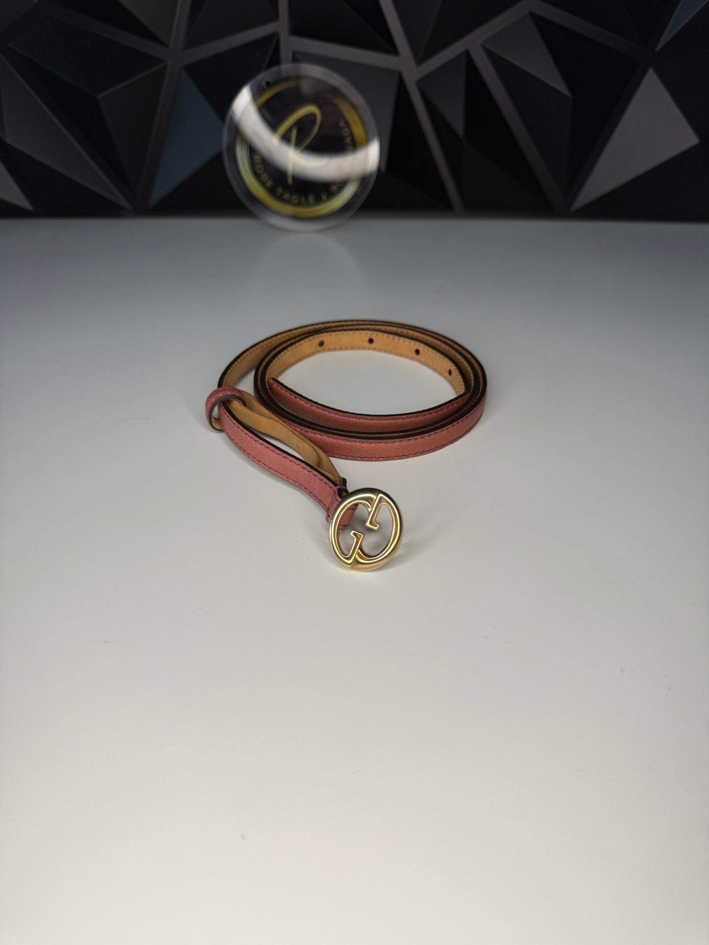 Gucci Slim Dress Belt