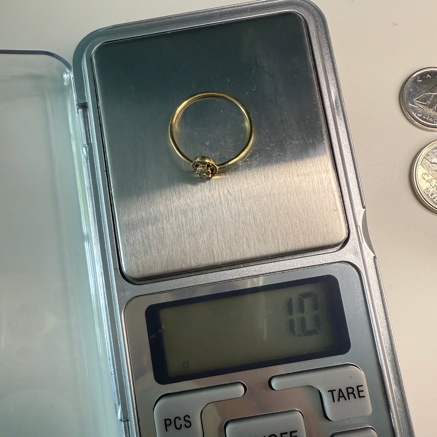 Original Aristocrazy Solid 18K Yellow Gold Ring with 0.32 cts Natural Diamonds