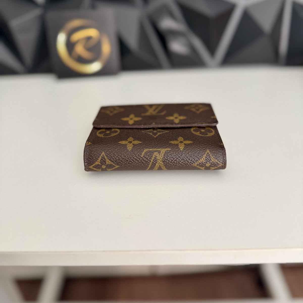 Limited Edition Louis Vuitton Fleuri Collection Elise Compact Wallet