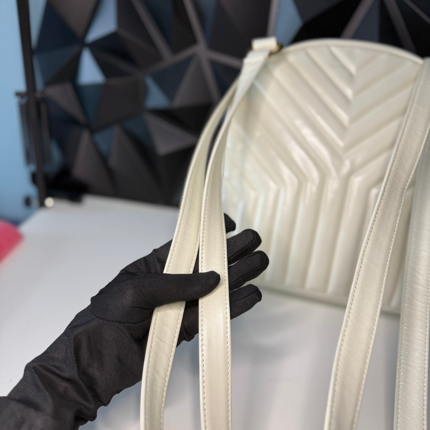 YSL Shoulder Bag (signature Y stitching)