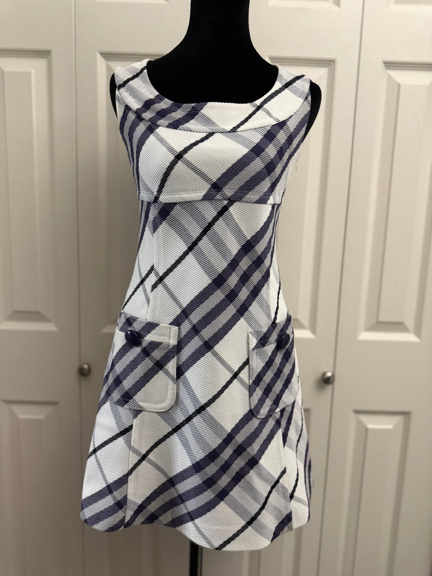 Burberry Blue Label Plaid Dress