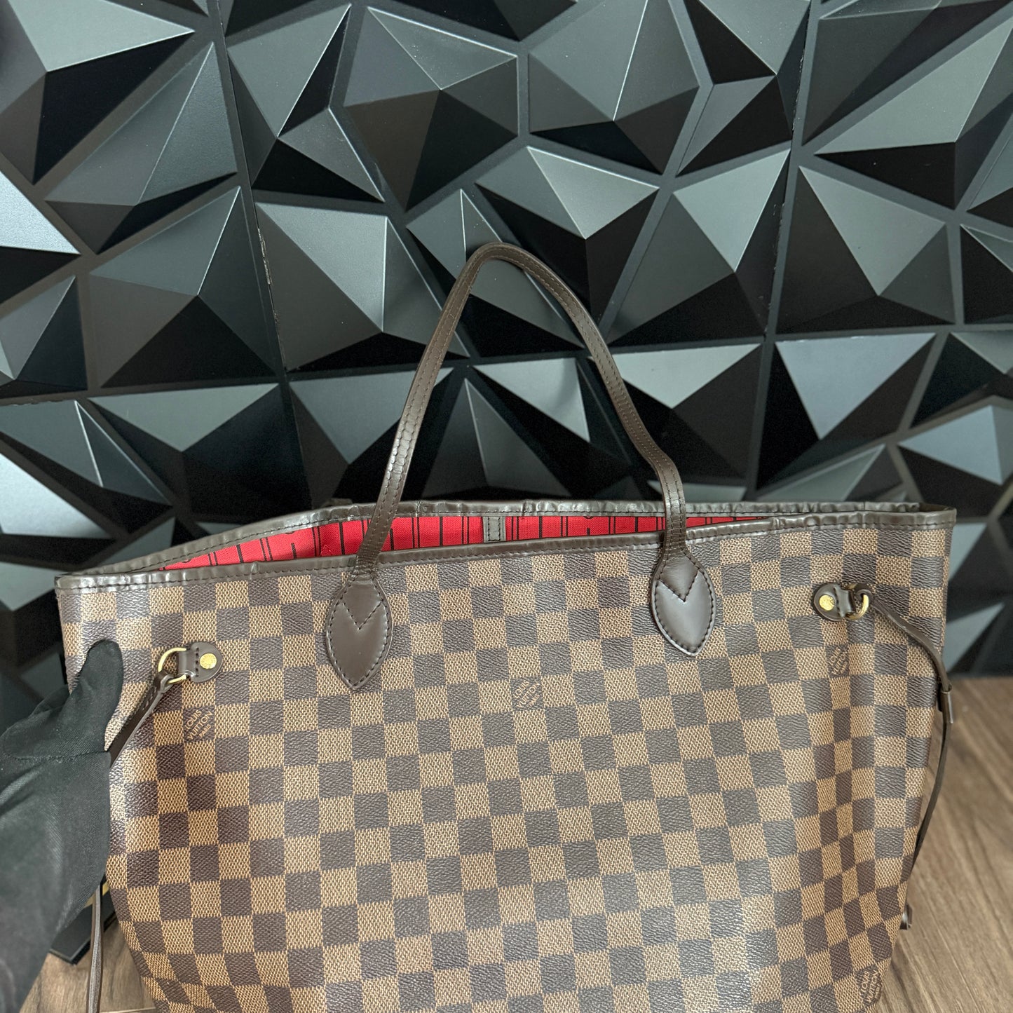 Louis Vuitton Neverfull MM, Damier Ebene