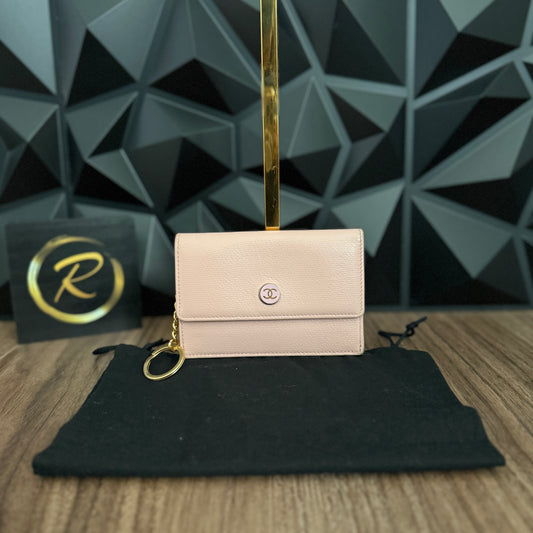 Chanel Coco Button Coin / Card / Key Cles