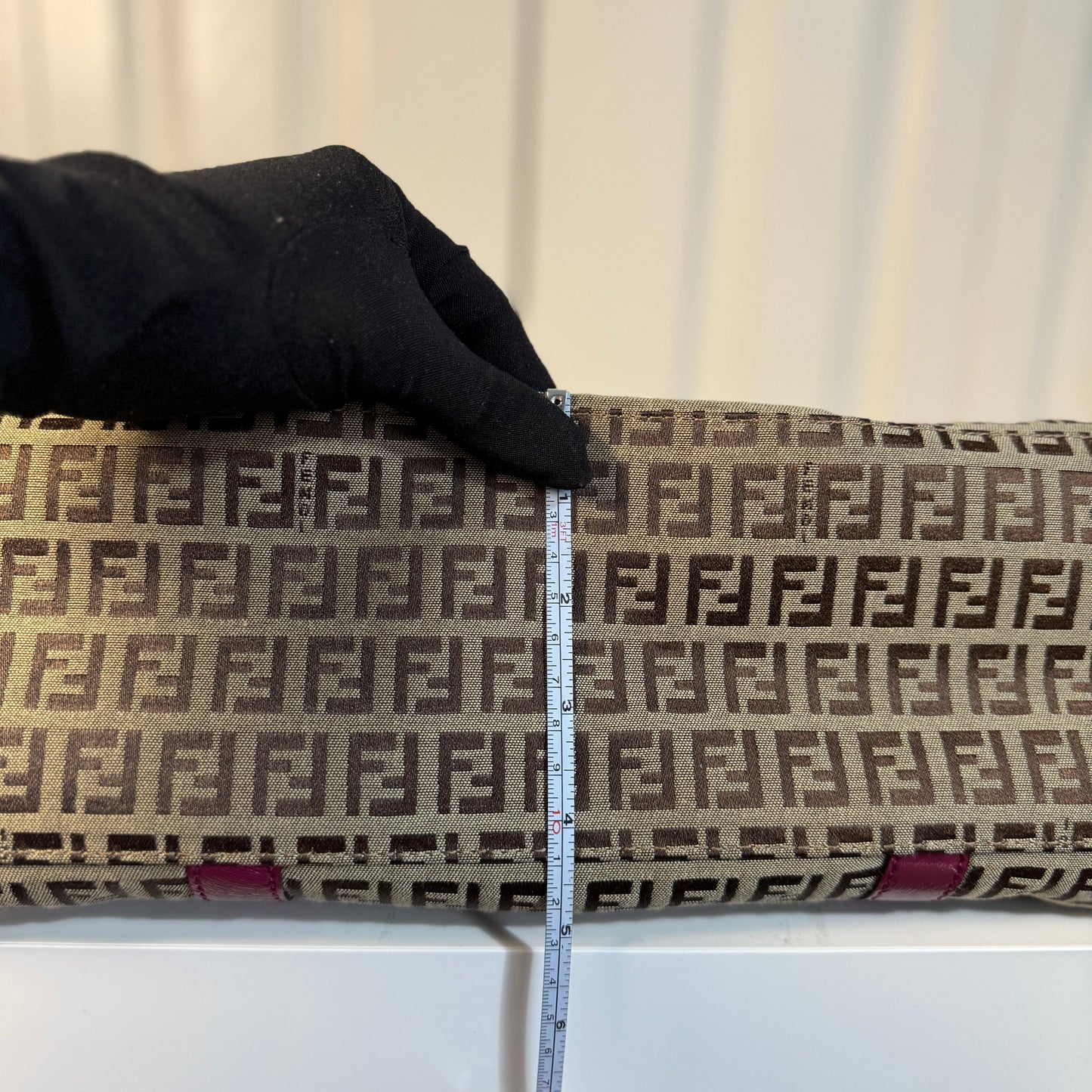 Fendi Zucchino Canvas Superstar Tote
