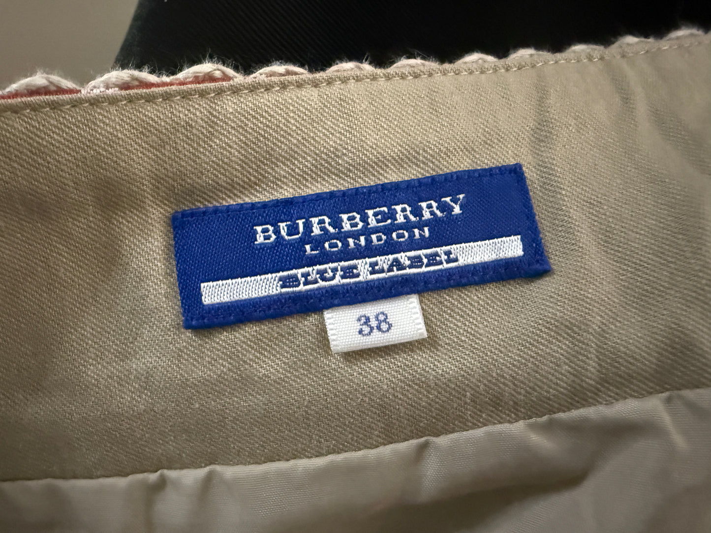 Burberry Blue Label Plaid Skirt