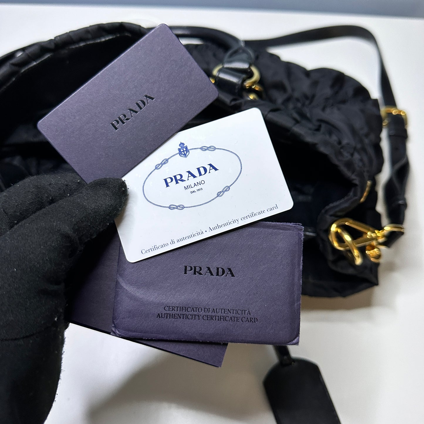 Prada Tessuto Nylon Gaufre 2-way