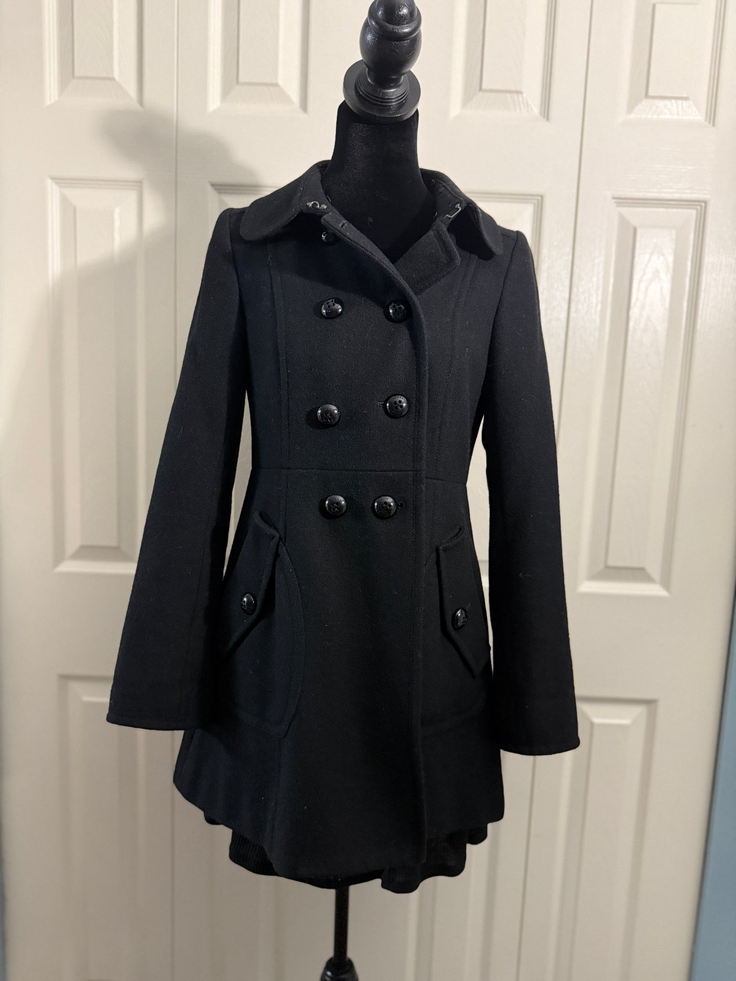 Burberry Blue Label Wool Trench Coat