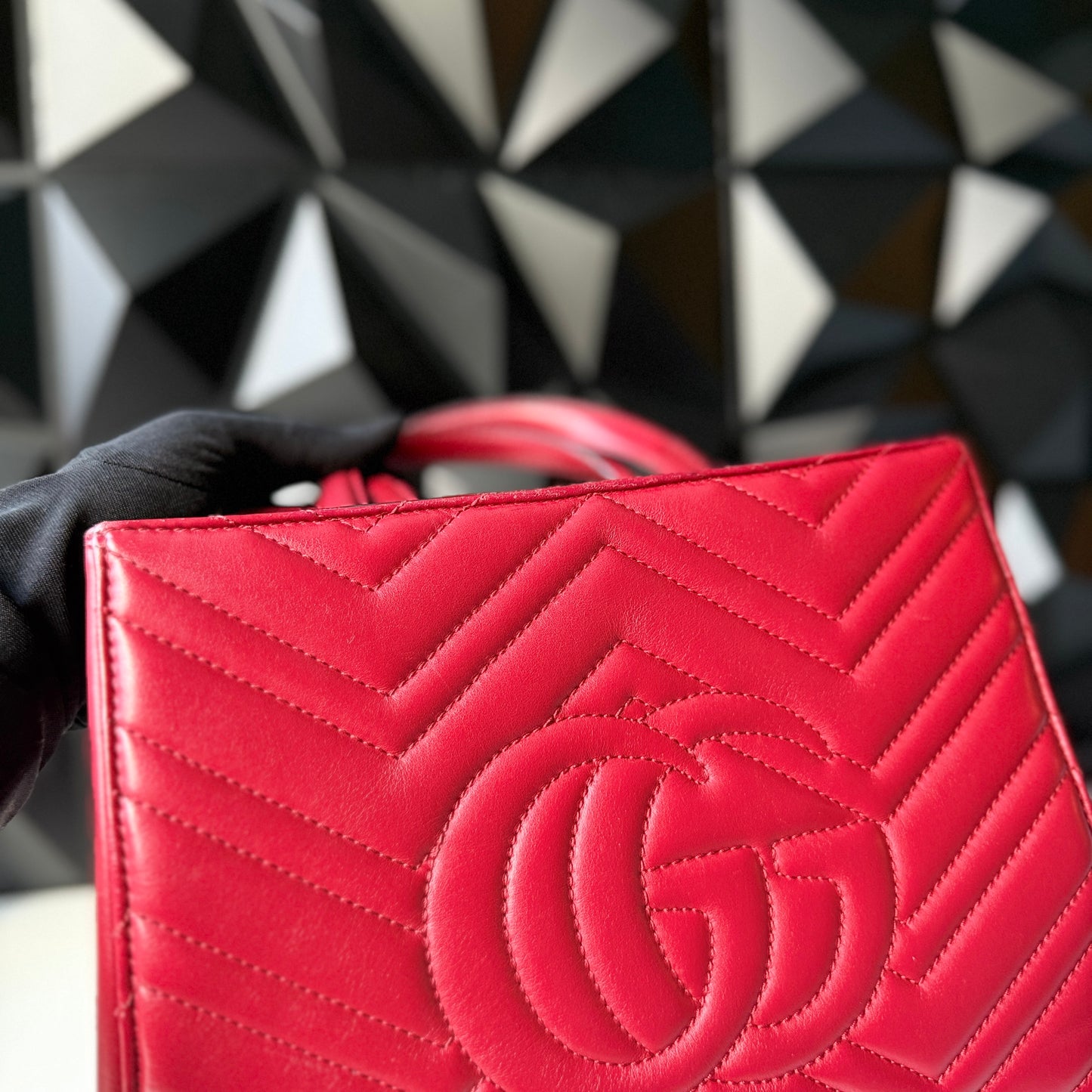 Gucci Marmont Matelassé leather bag, Small