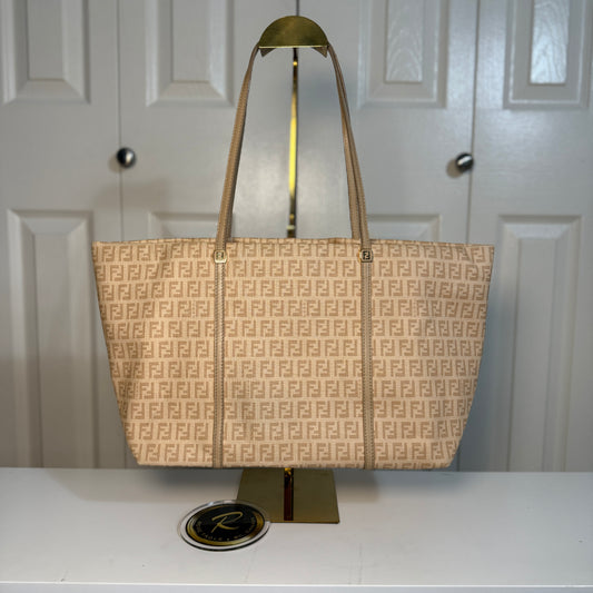 Fendi Zucchino PVC Tote