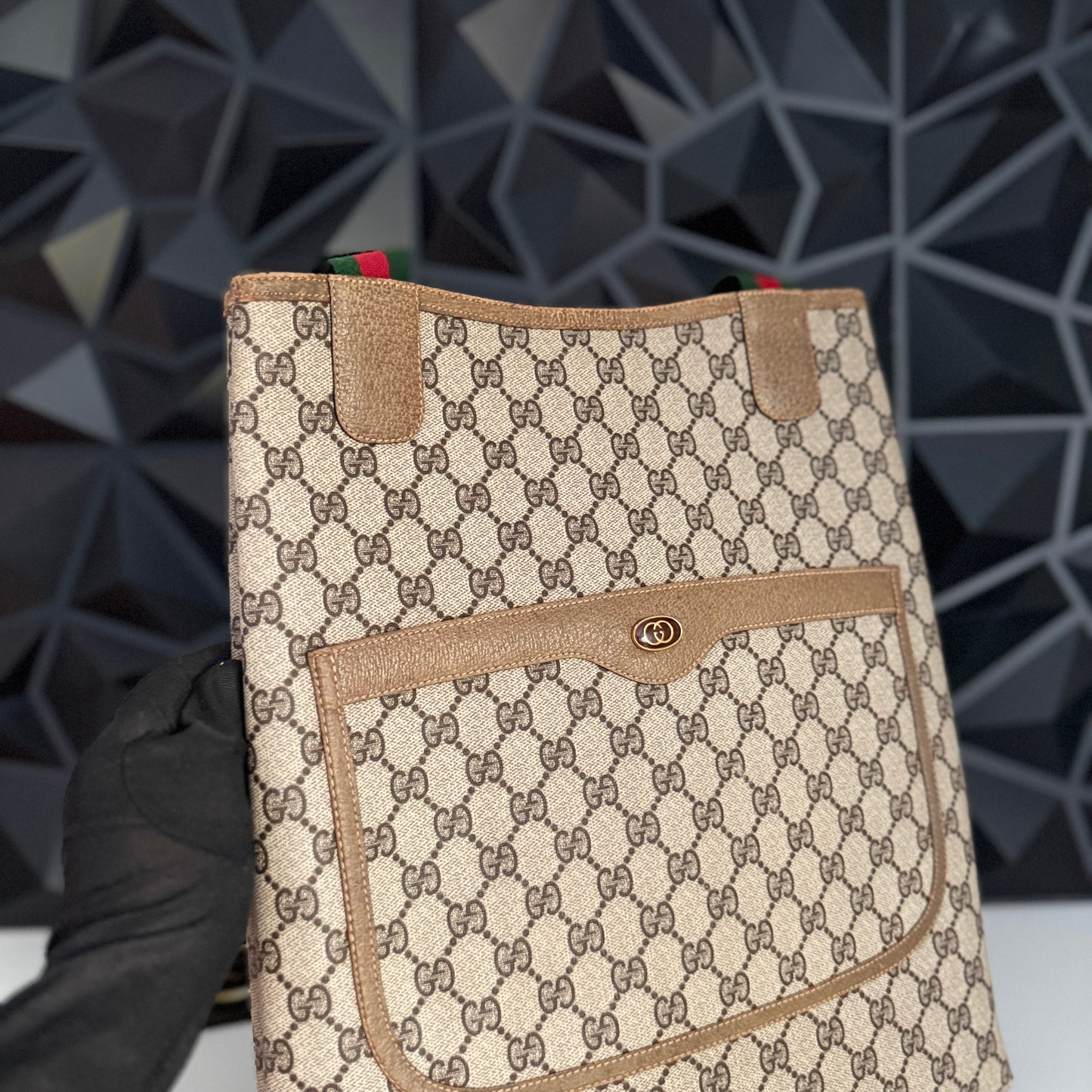 Gucci Sherry Line Tote Bag