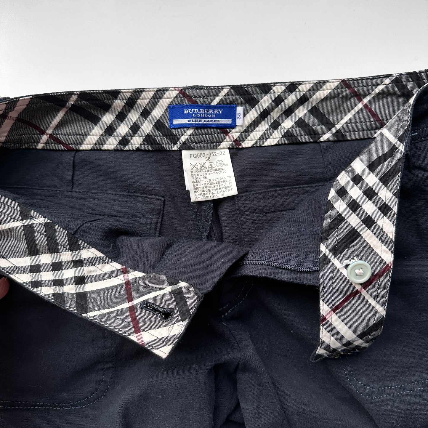 Burberry blue label shorts