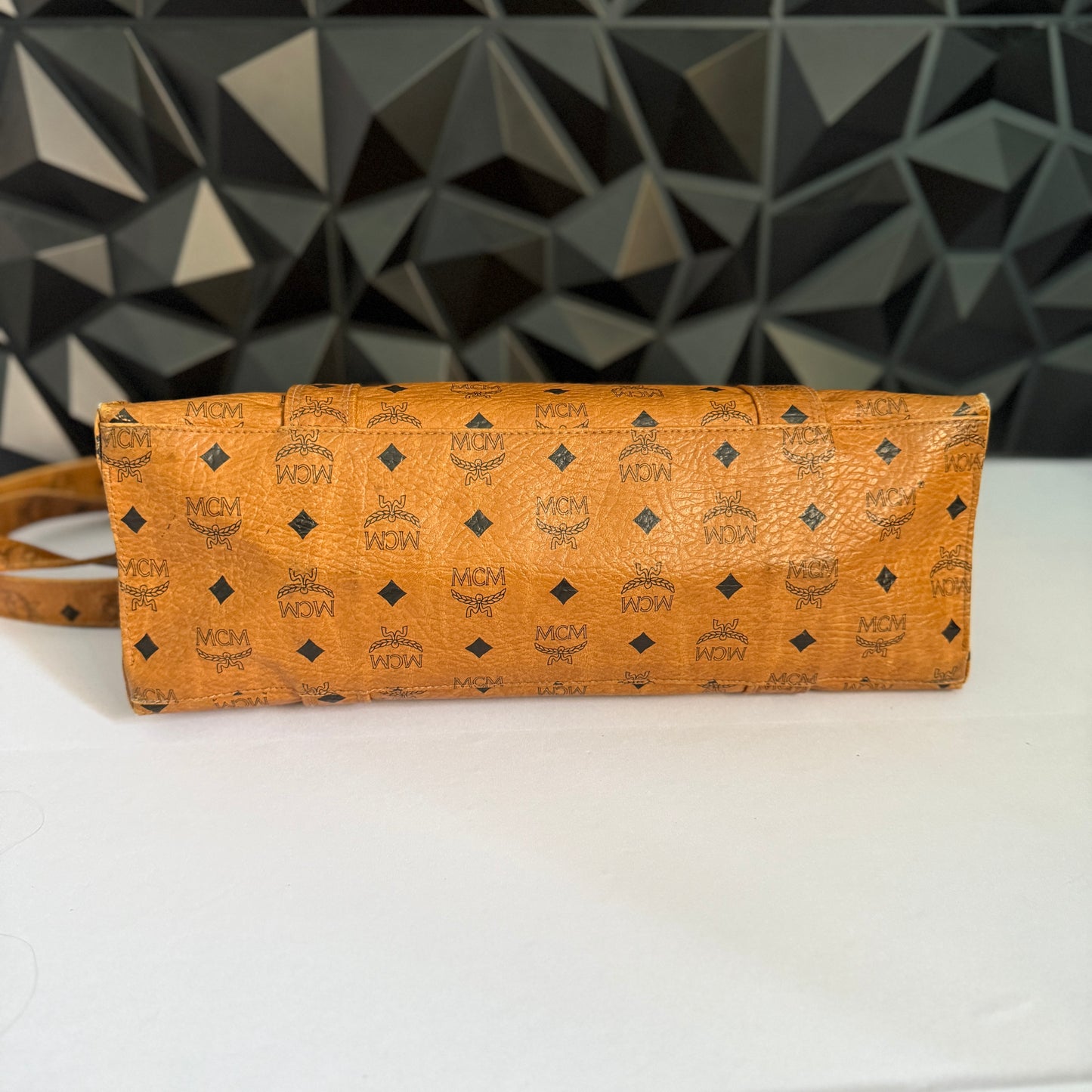 MCM Shoppers Tote Long Handle