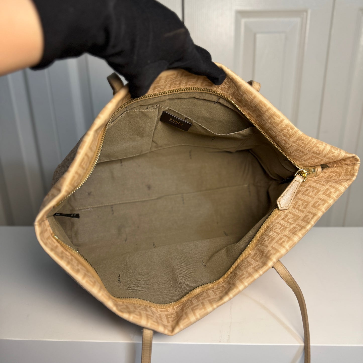 Fendi Zucchino PVC Tote