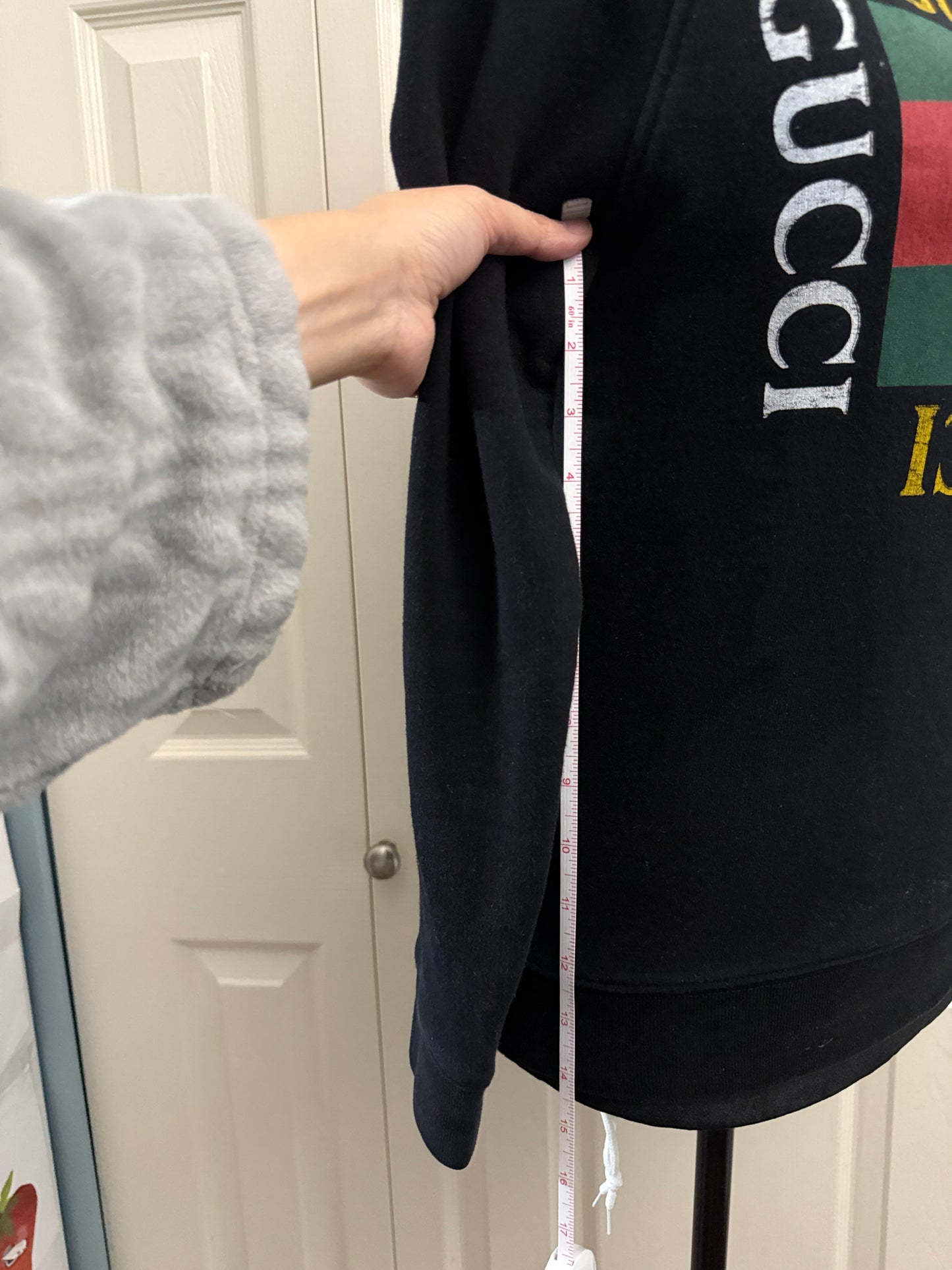 Gucci Black and Gold Crew Neck Sweater