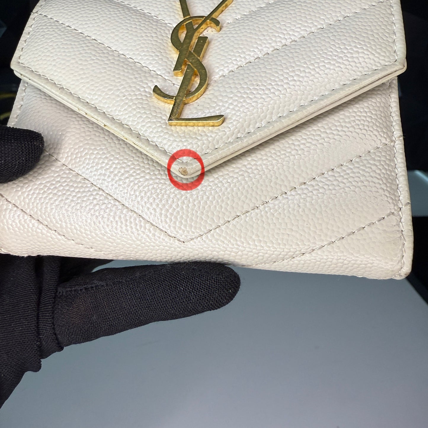 YSL multi-folded wallet