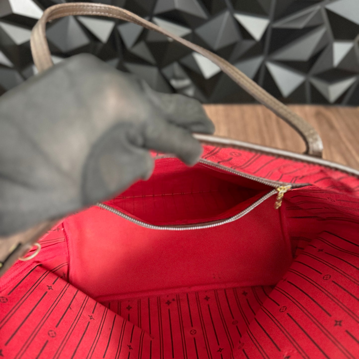 Louis Vuitton Neverfull MM, Damier Ebene