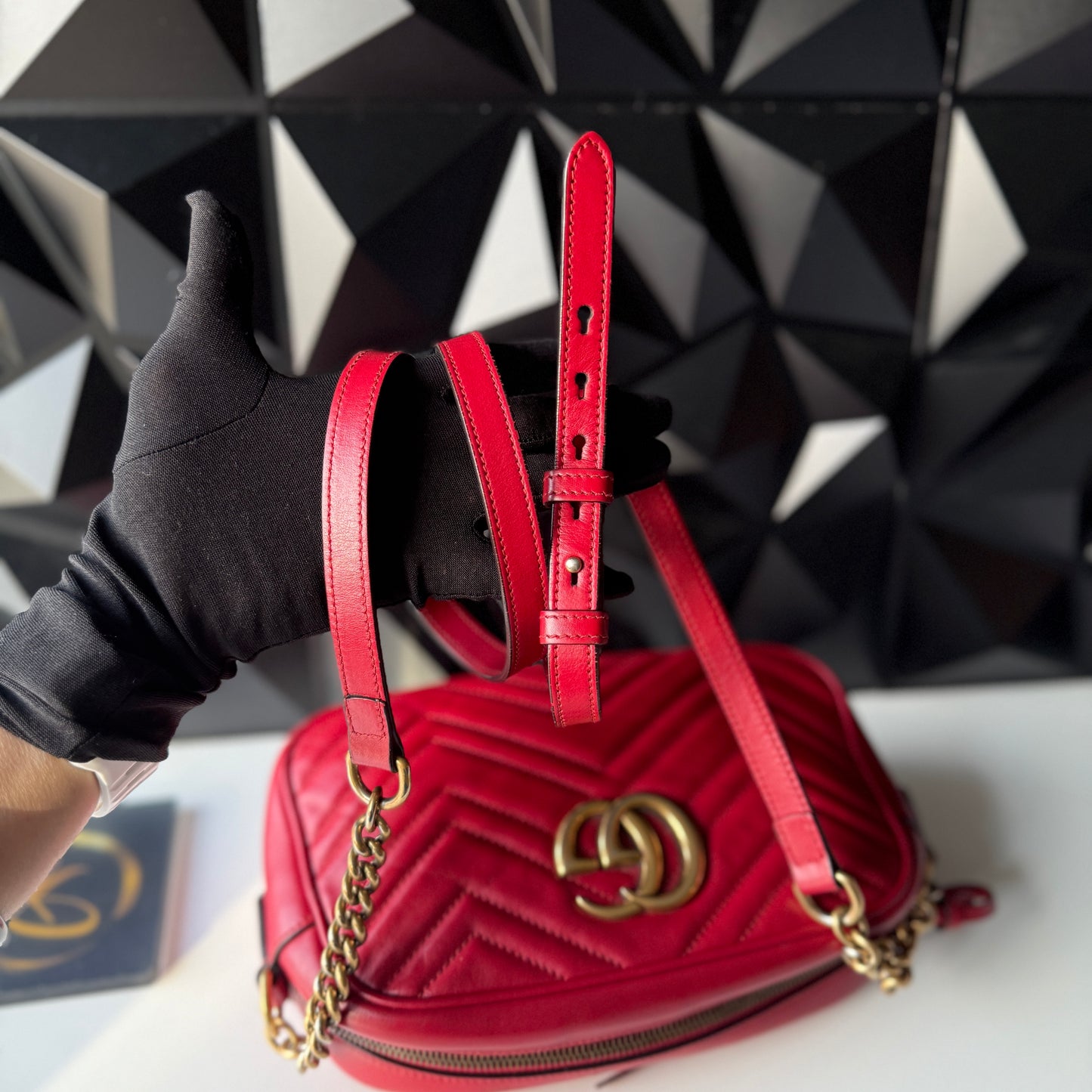 Gucci Marmont Small Matelassé shoulder / crossbody bag