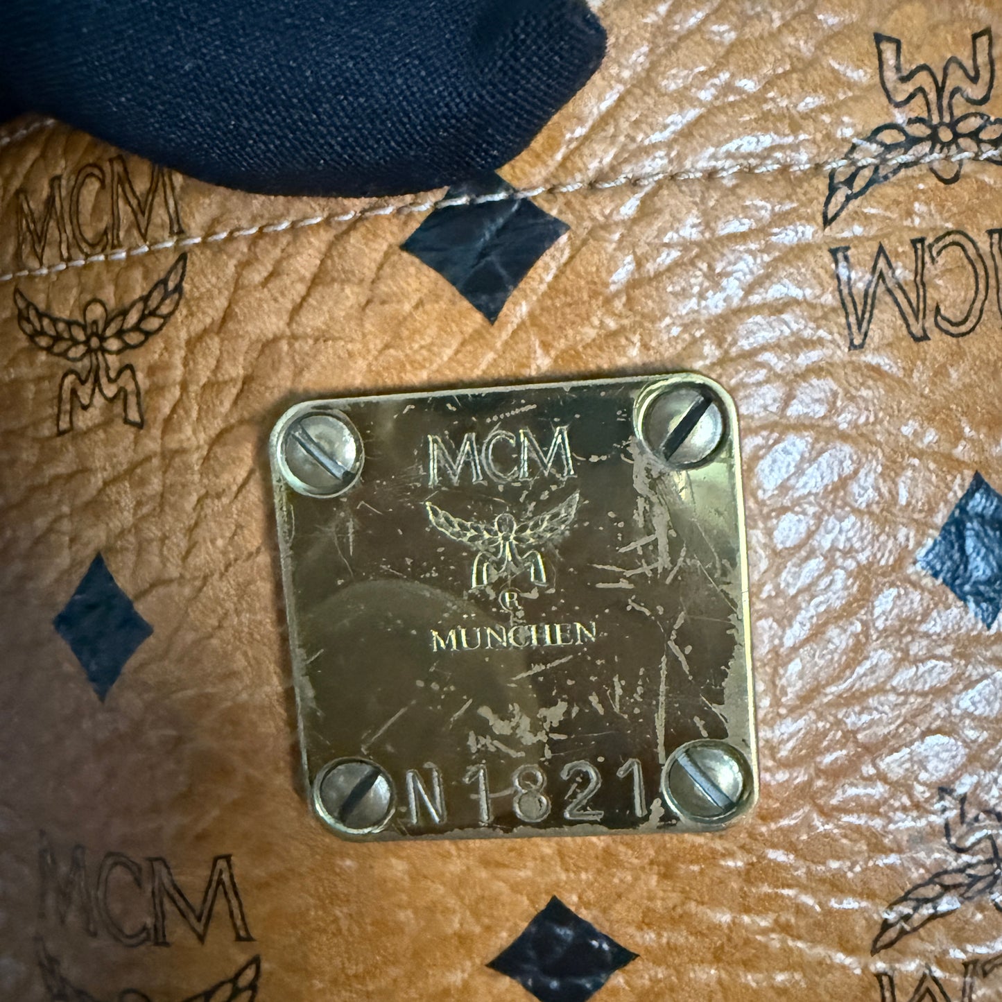 MCM Shoppers Tote Long Handle