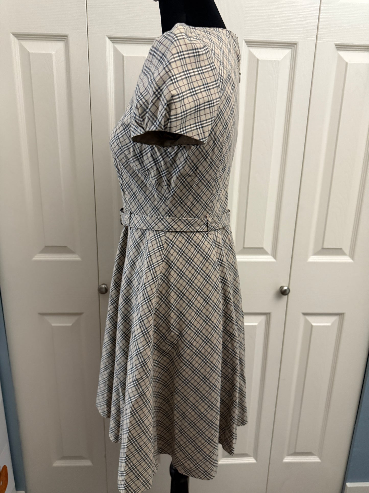 Burberry Blue Label Plaid Dress