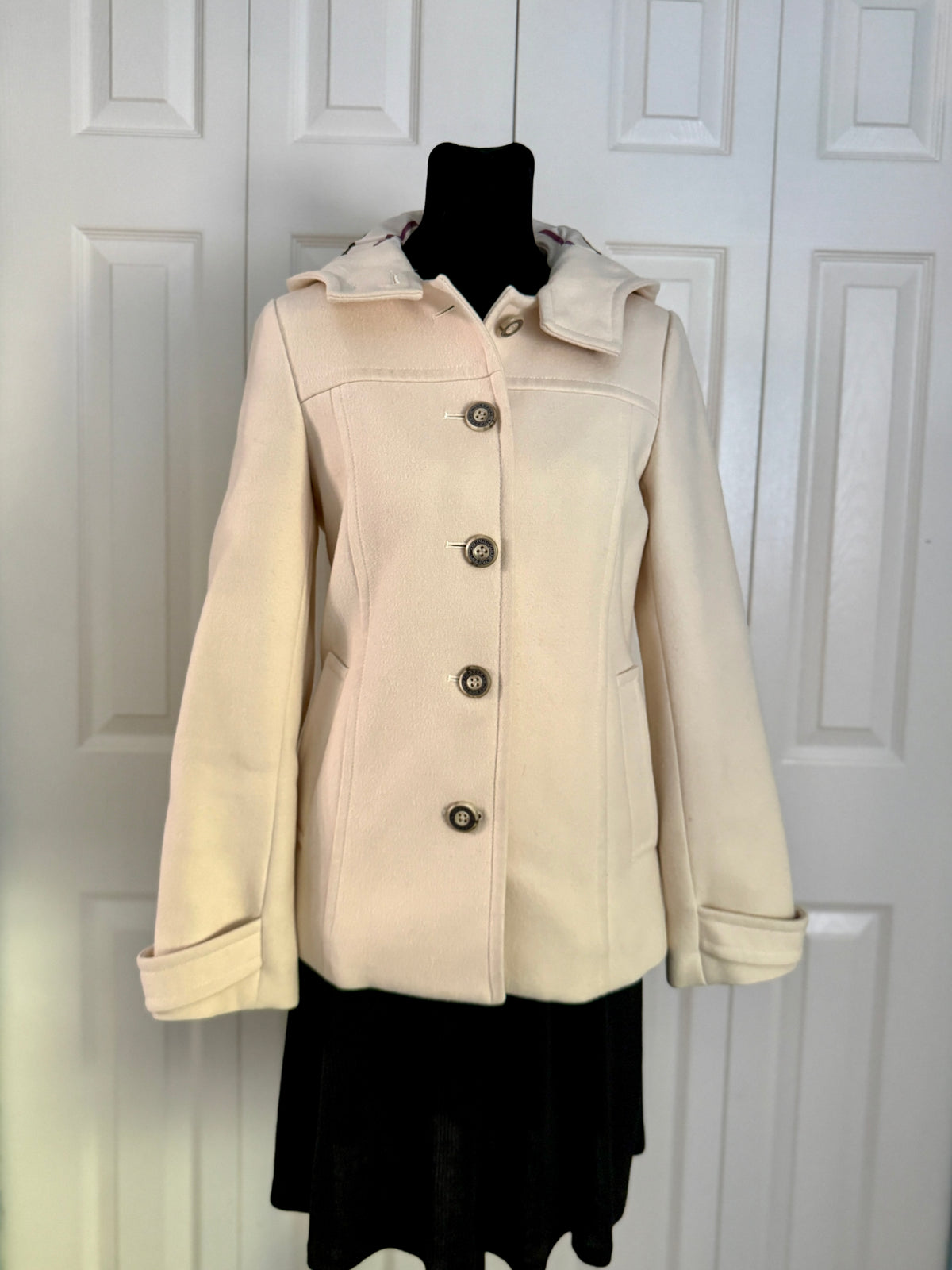 Burberry Blue Label Coat with hood