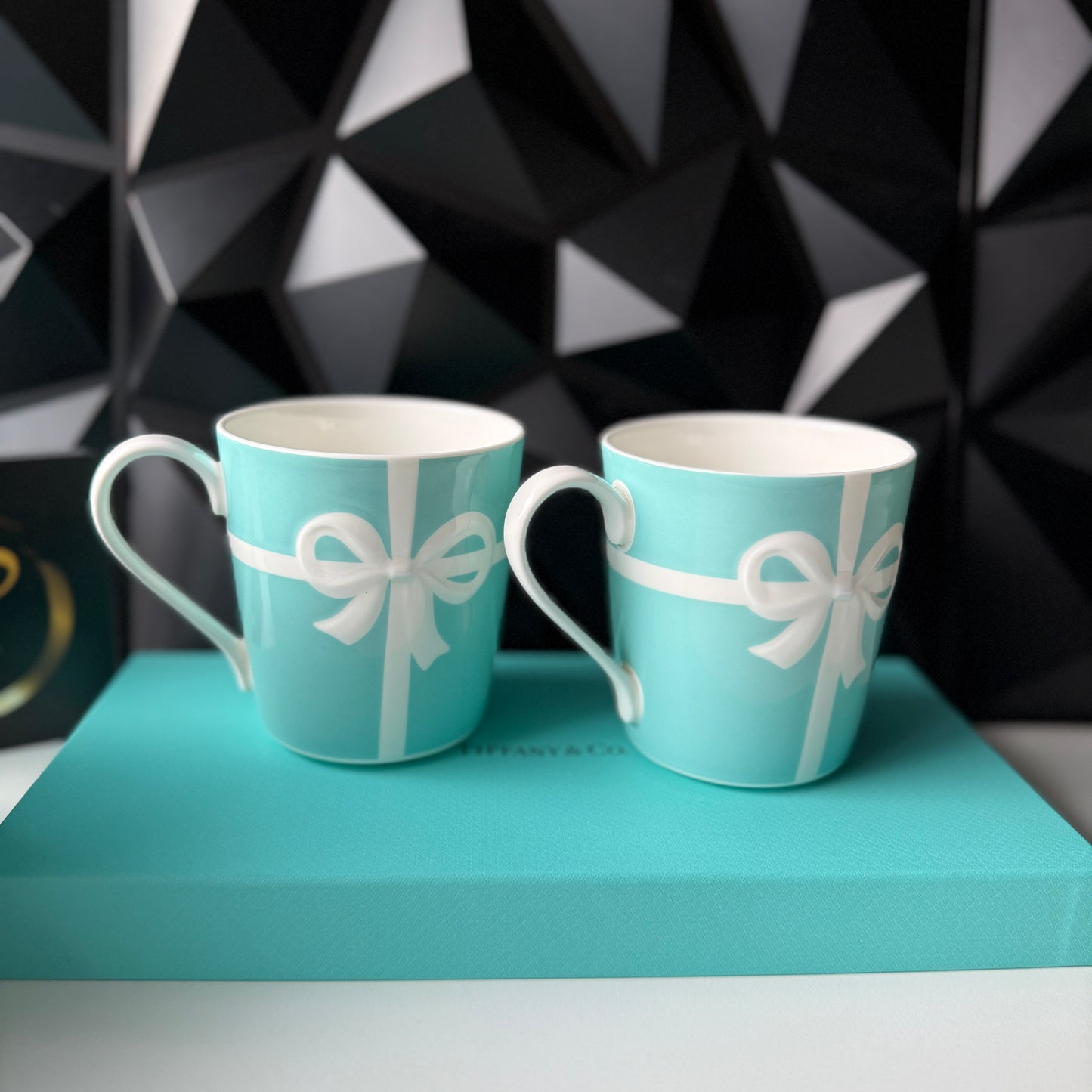 Tiffany & Co. Mug Set – Brand New with Box